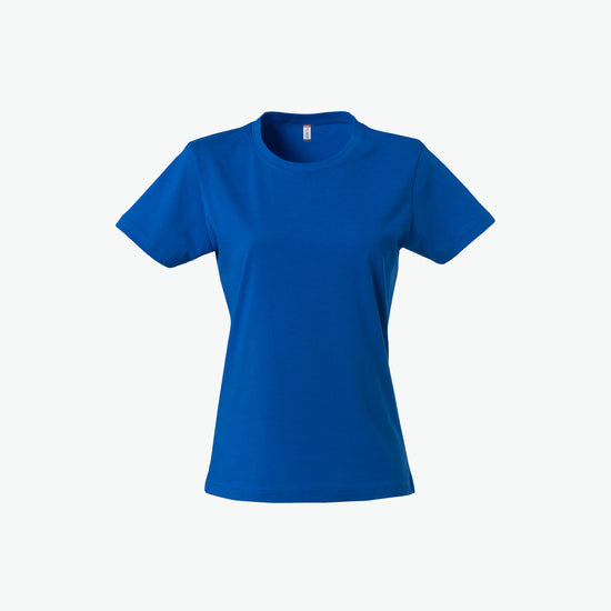 Clique Basic-T Women - Kobalt T-Shirt Dames Clique XS