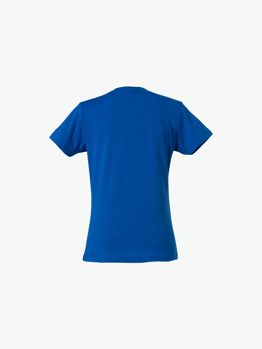 Clique Basic-T Women - Kobalt T-Shirt Dames Clique