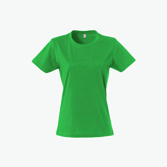 Clique Basic-T Women - Appelgroen T-Shirt Dames Clique XS