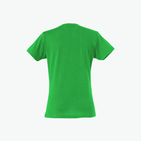 Clique Basic-T Women - Appelgroen T-Shirt Dames Clique