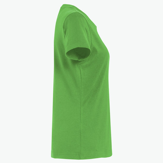 Clique Basic-T Women - Appelgroen T-Shirt Dames Clique