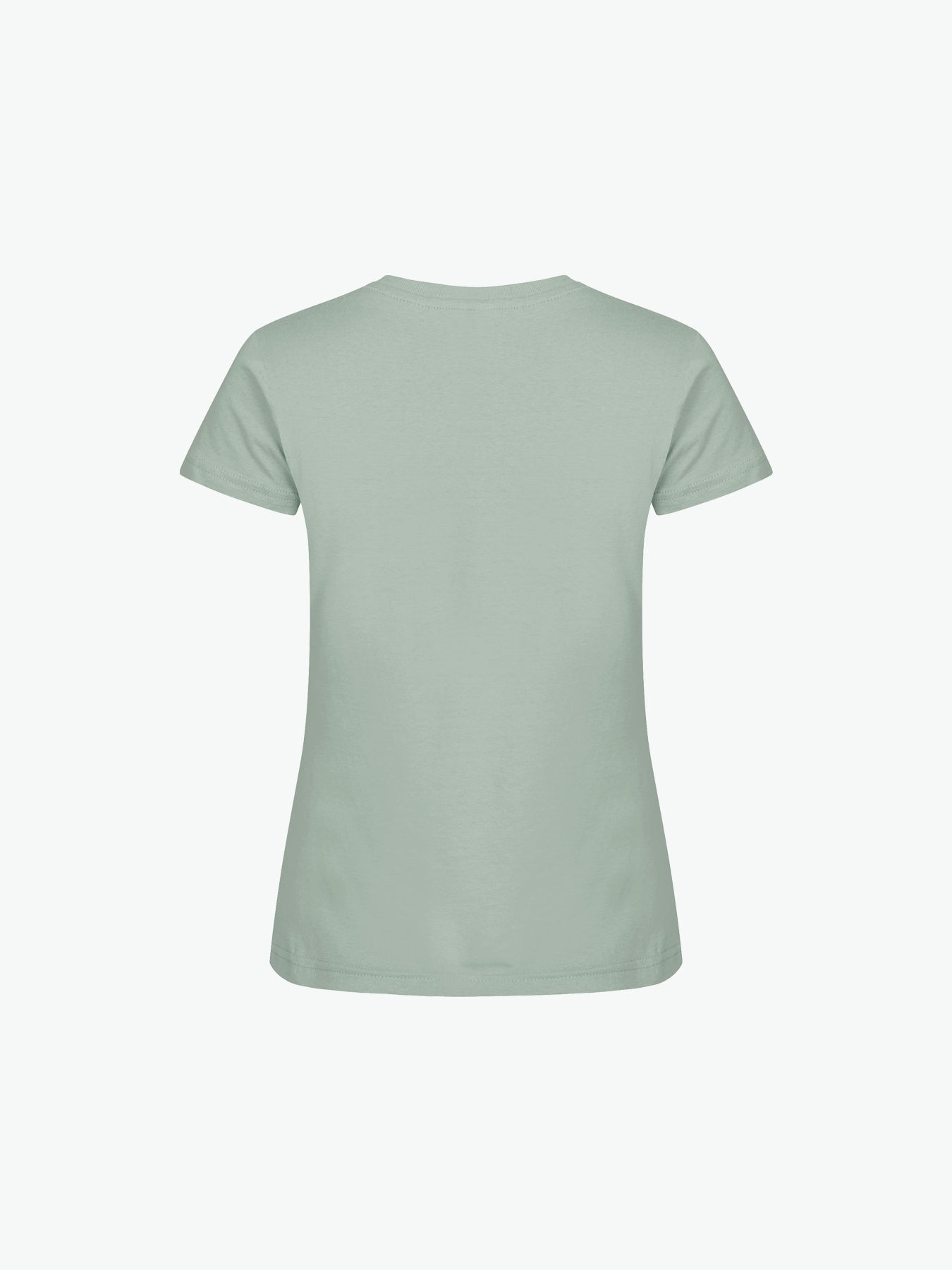 Clique Basic-T Women - Saliegroen T-Shirt Dames Clique