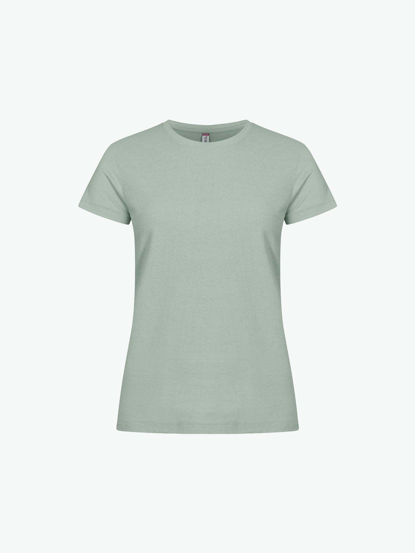 Clique Basic-T Women - Saliegroen T-Shirt Dames Clique XS