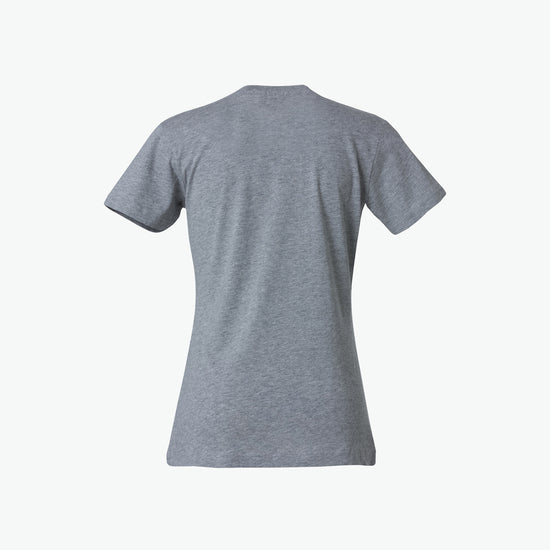 Clique Basic-T Women - Grijsmelange T-Shirt Dames Clique