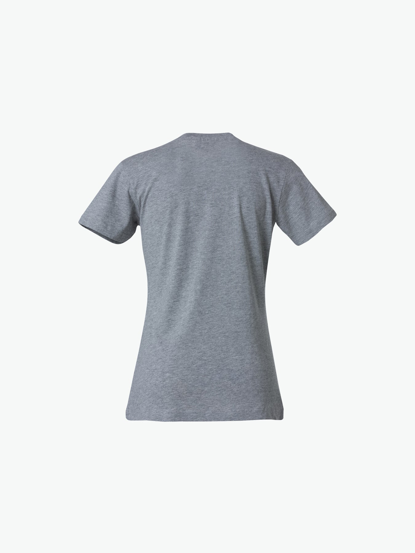 Clique Basic-T Women - Grijsmelange T-Shirt Dames Clique