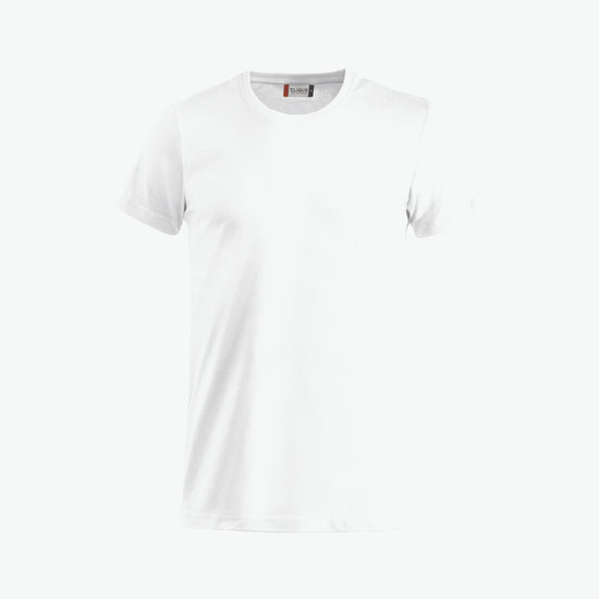 Clique Basic-T Junior - Wit T-Shirt Junior Clique 90/100