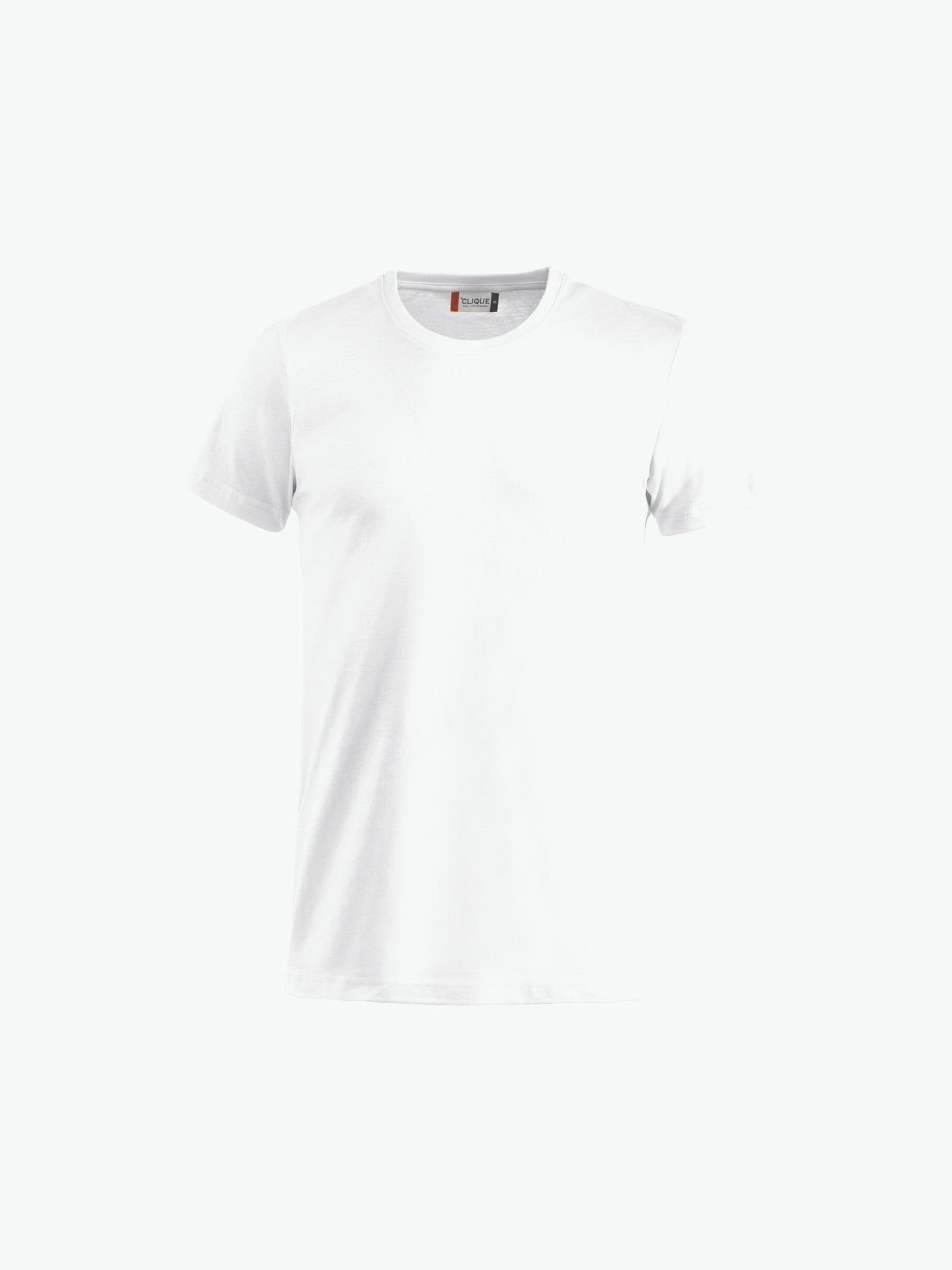 Clique Basic-T Junior - Wit T-Shirt Junior Clique 90/100