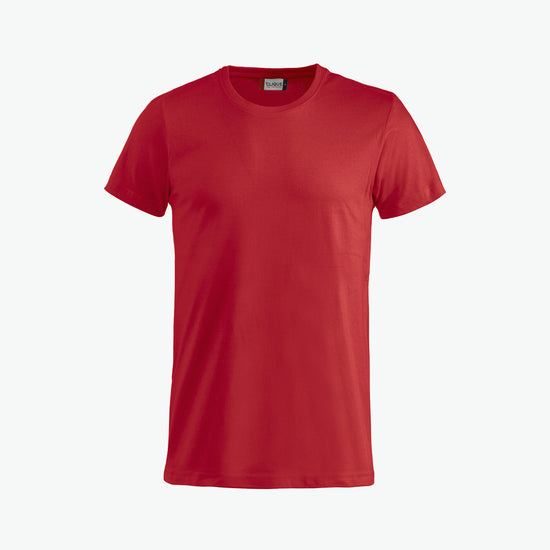 Clique Basic-T Junior - Rood T-Shirt Junior Clique 90/100