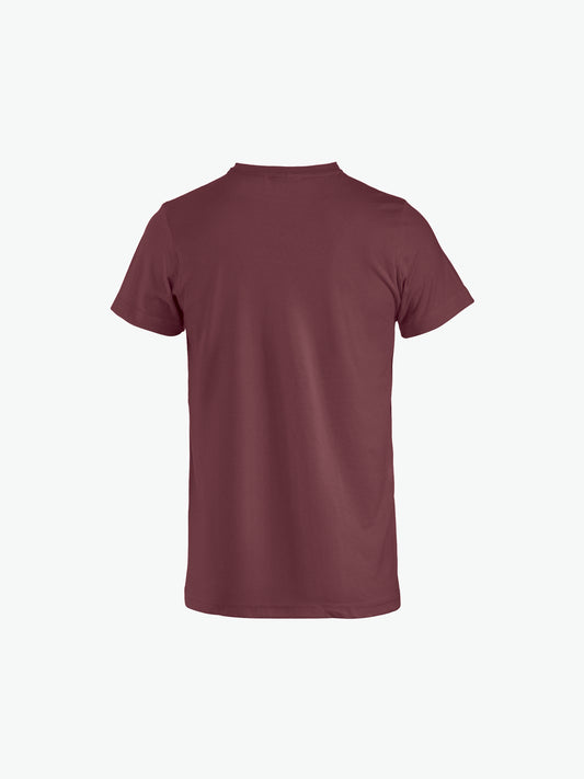 Clique Basic-T Junior - Bordeaux T-Shirt Junior Clique