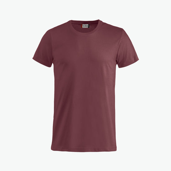 Clique Basic-T Junior - Bordeaux T-Shirt Junior Clique 90/100