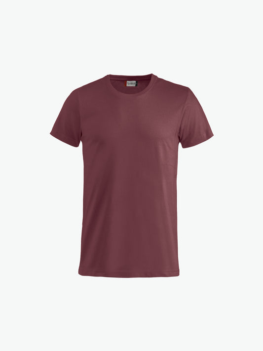 Clique Basic-T Junior - Bordeaux T-Shirt Junior Clique 90/100