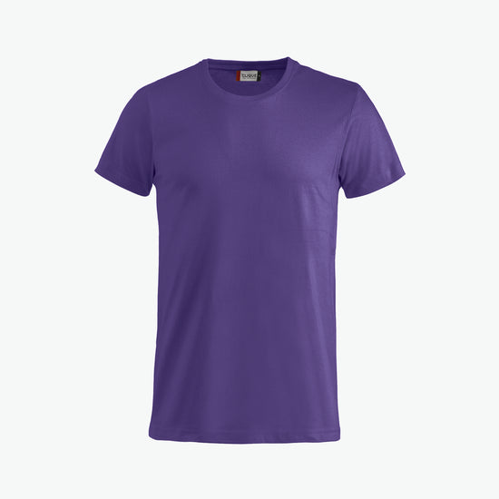 Clique Basic-T Junior - Helder Lila T-Shirt Junior Clique 90/100