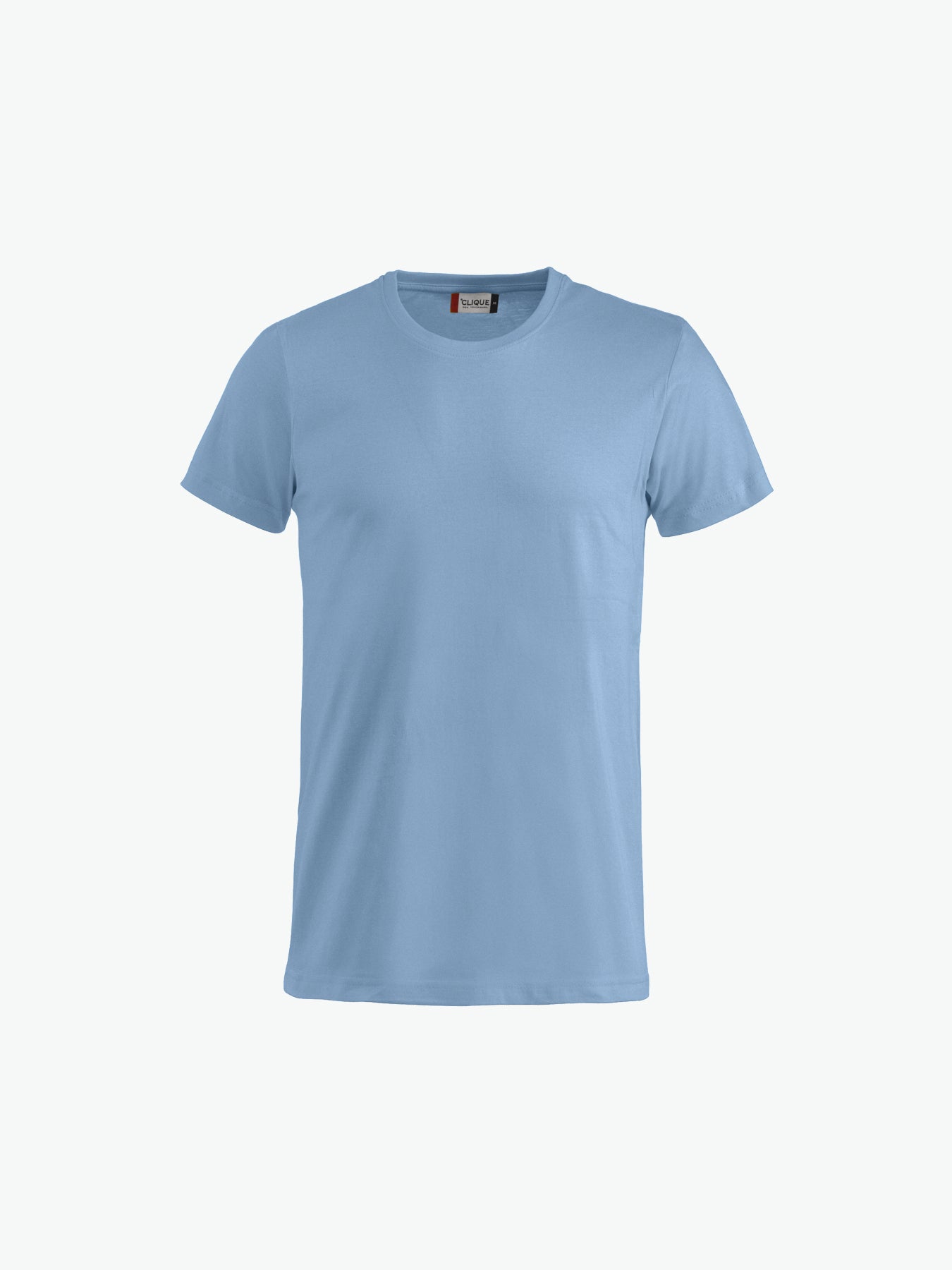 Clique Basic-T Junior - Lichtblauw T-Shirt Junior Clique 90/100
