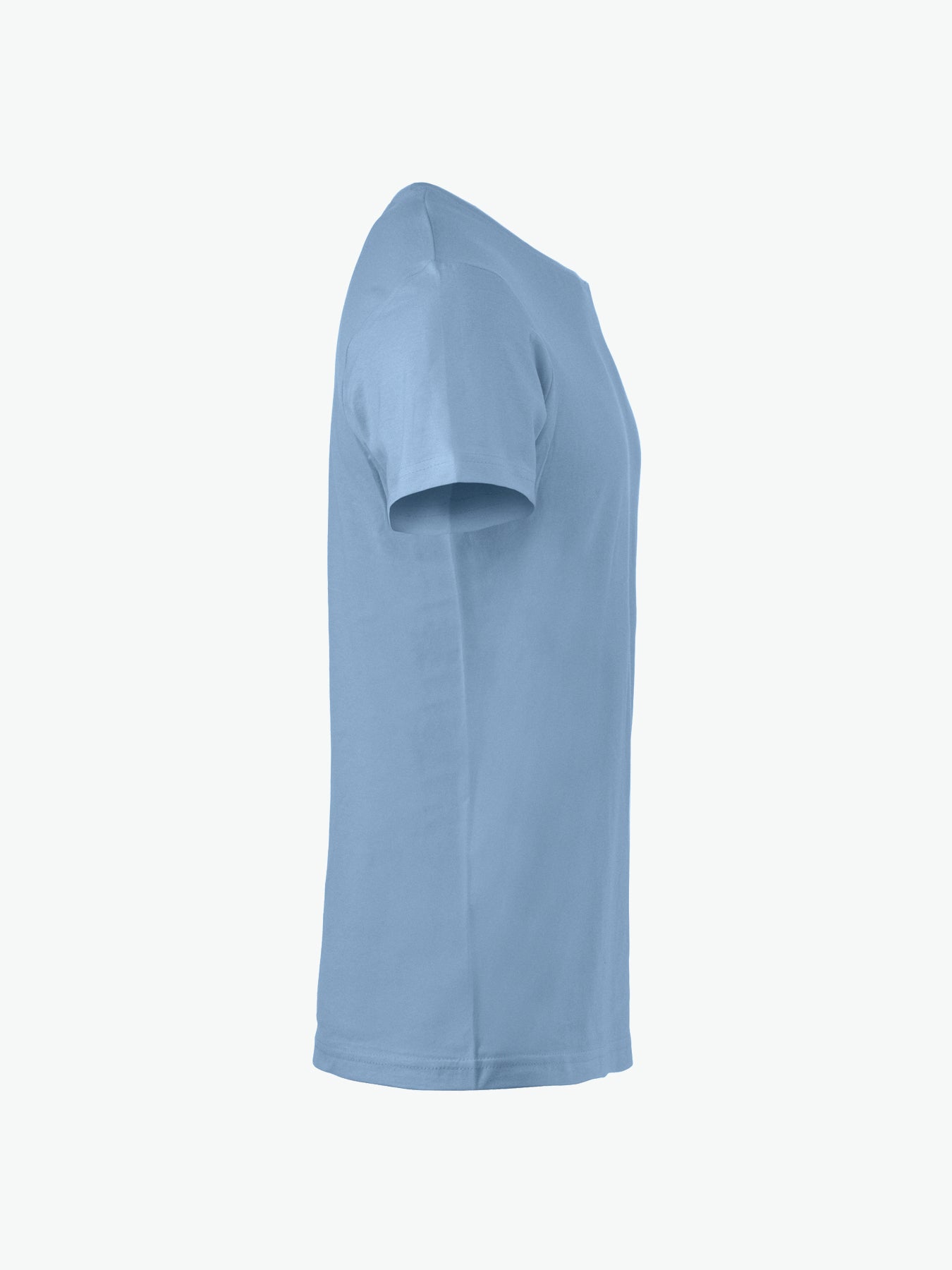 Clique Basic-T Junior - Lichtblauw T-Shirt Junior Clique