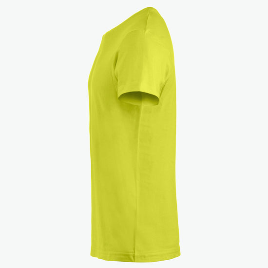 Clique Basic-T Junior - Signaalgroen T-Shirt Junior Clique