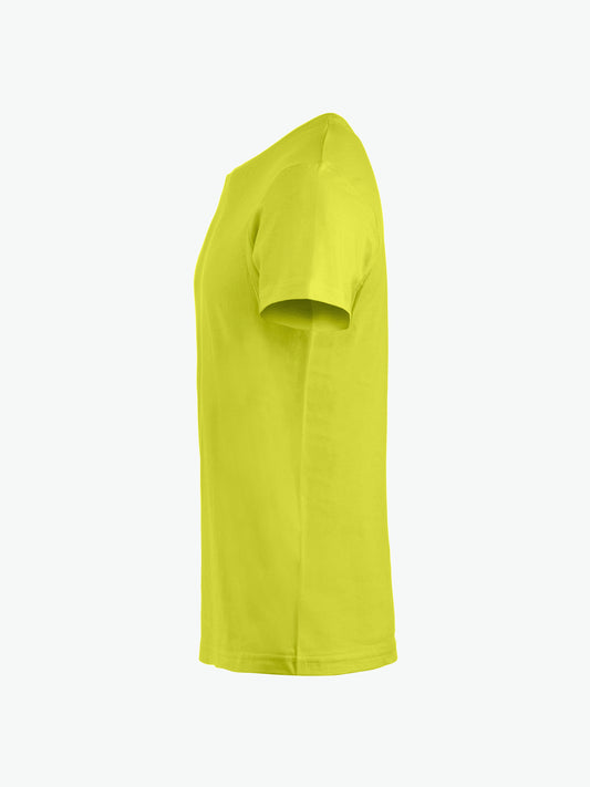 Clique Basic-T Junior - Signaalgroen T-Shirt Junior Clique