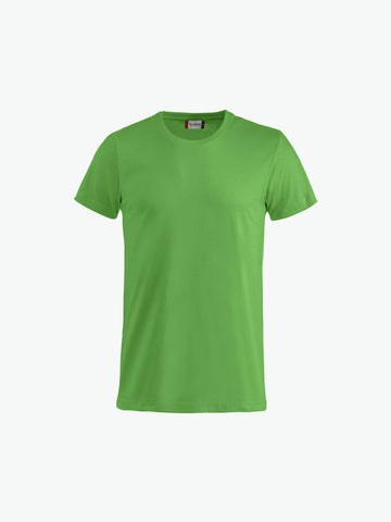 Clique Basic-T Junior - Appelgroen T-Shirt Junior Clique 90/100