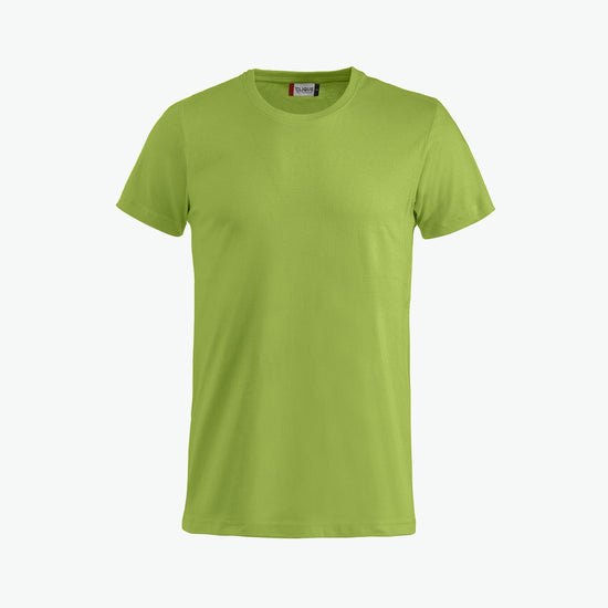 Clique Basic-T Junior - Lichtgroen T-Shirt Junior Clique 90/100