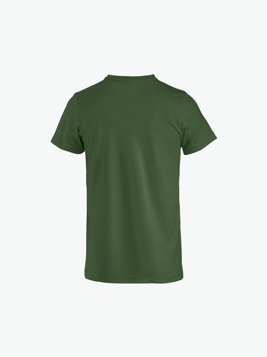 Clique Basic-T Junior - Flessengroen T-Shirt Junior Clique