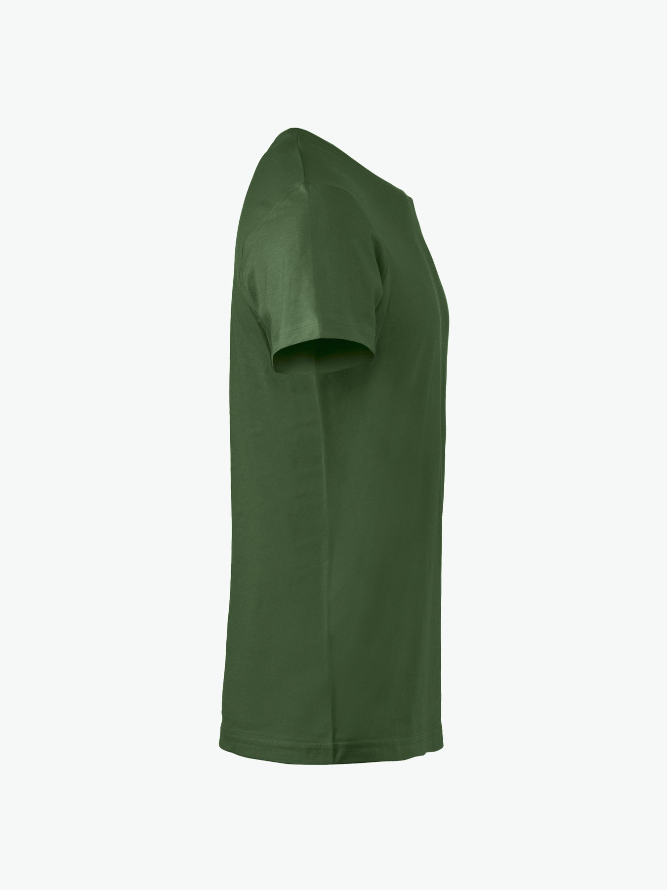 Clique Basic-T Junior - Flessengroen T-Shirt Junior Clique