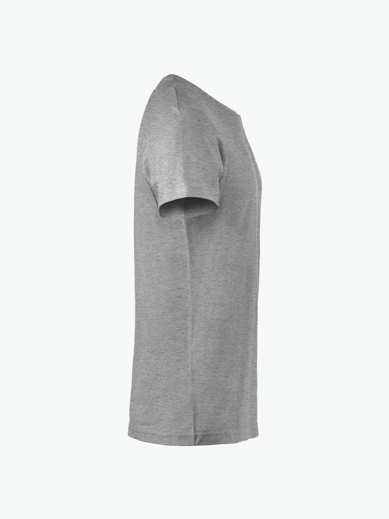 Clique Basic-T Junior - Grijsmelange T-Shirt Junior Clique