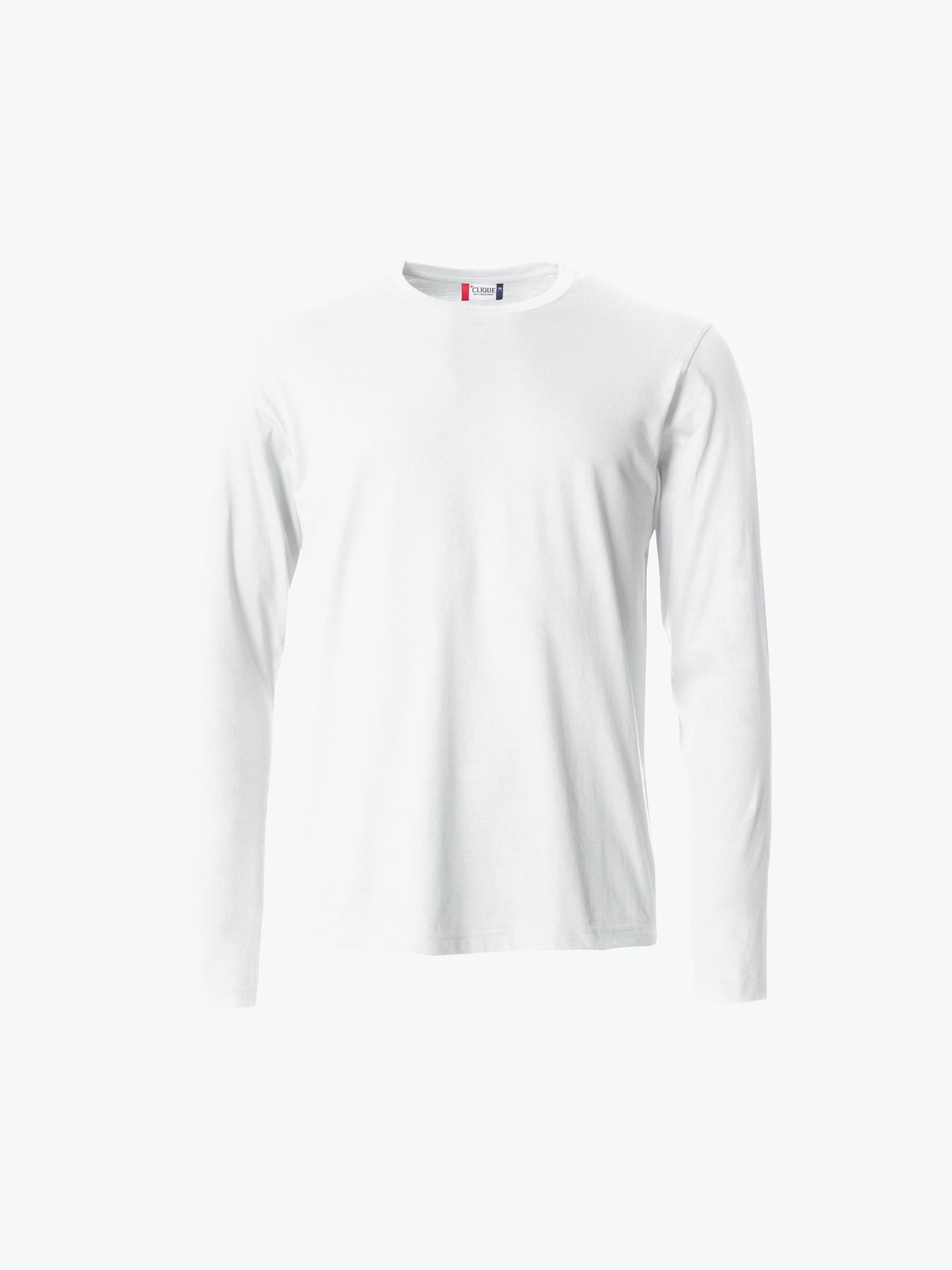 Clique Basic-T L/S - Wit T-Shirt Clique XS