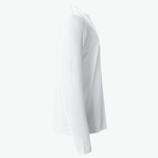 Clique Basic-T L/S - Wit T-Shirt Clique