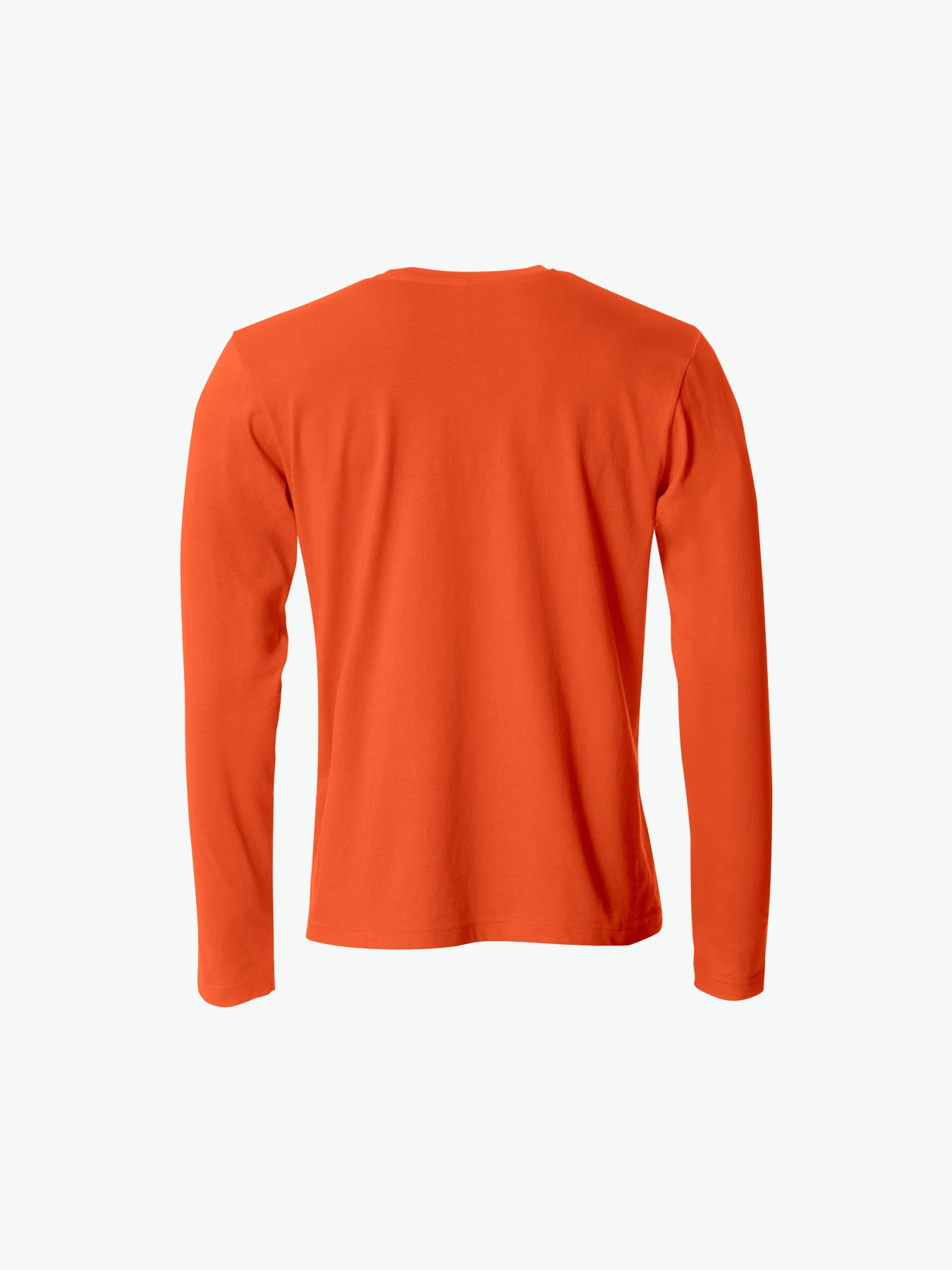 Clique Basic-T L/S - Dieporanje T-Shirt Clique