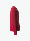 Clique Basic-T L/S - Rood T-Shirt Clique