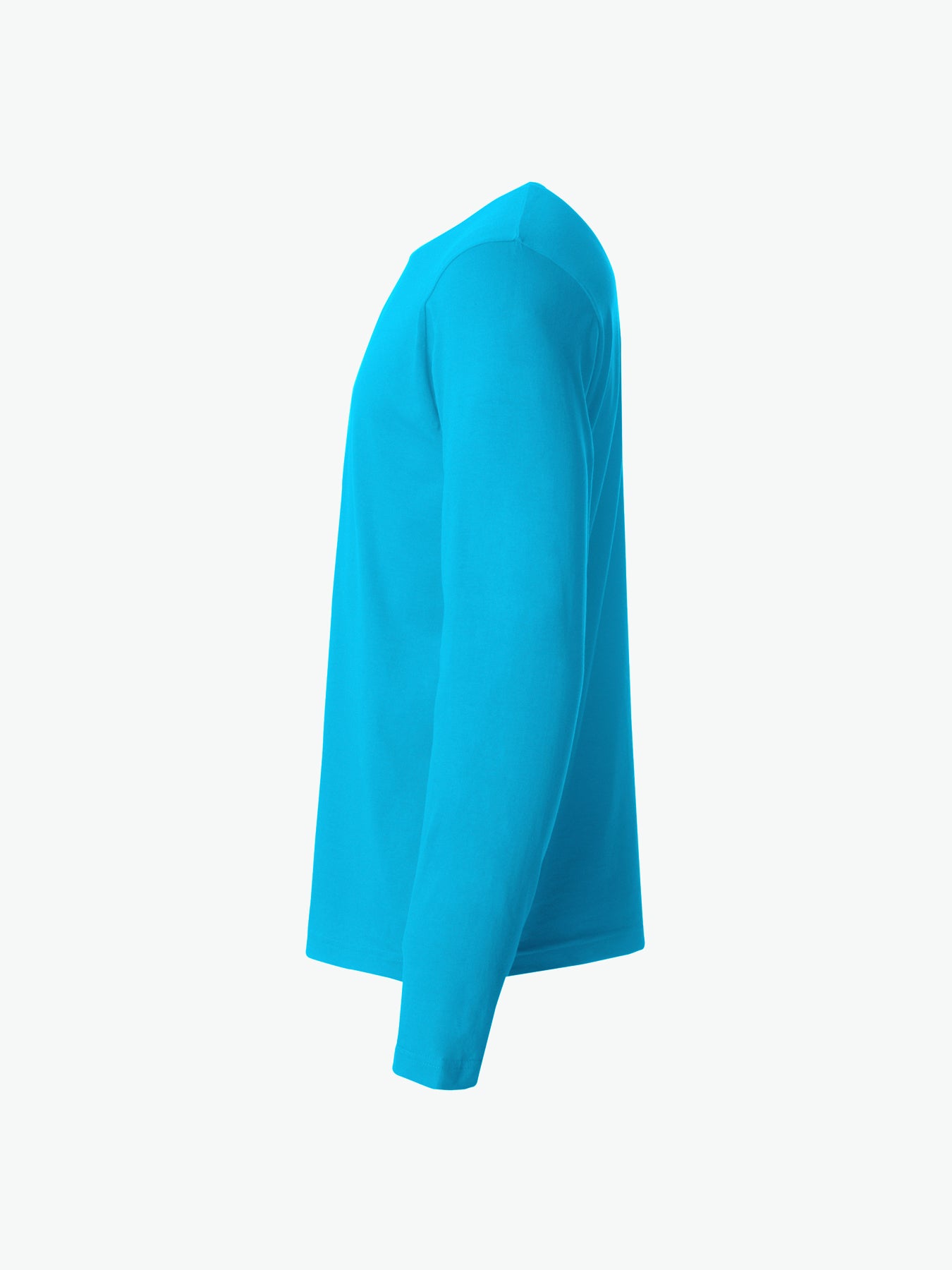 Clique Basic-T L/S - Turquoise T-Shirt Clique