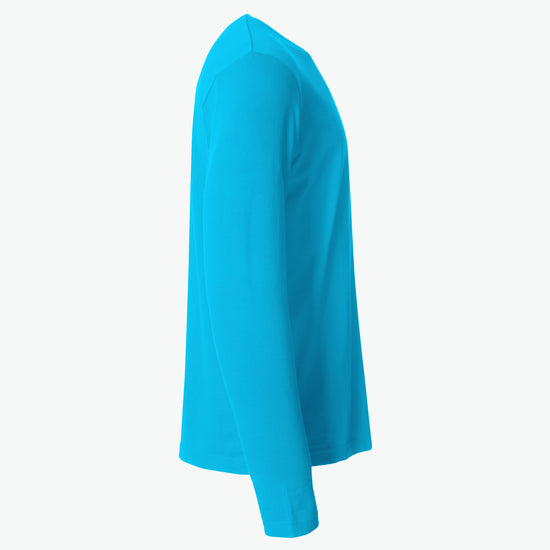 Clique Basic-T L/S - Turquoise T-Shirt Clique