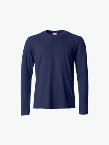 Clique Basic-T L/S - Dark Navy T-Shirt Clique XS