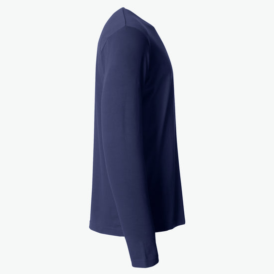 Clique Basic-T L/S - Dark Navy T-Shirt Clique