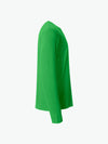Clique Basic-T L/S - Appelgroen T-Shirt Clique
