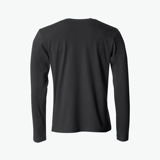 Clique Basic-T L/S - Zwart T-Shirt Clique