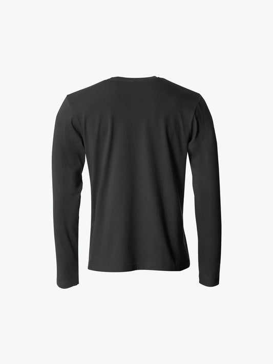 Clique Basic-T L/S - Zwart T-Shirt Clique