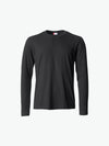 Clique Basic-T L/S - Zwart T-Shirt Clique XS