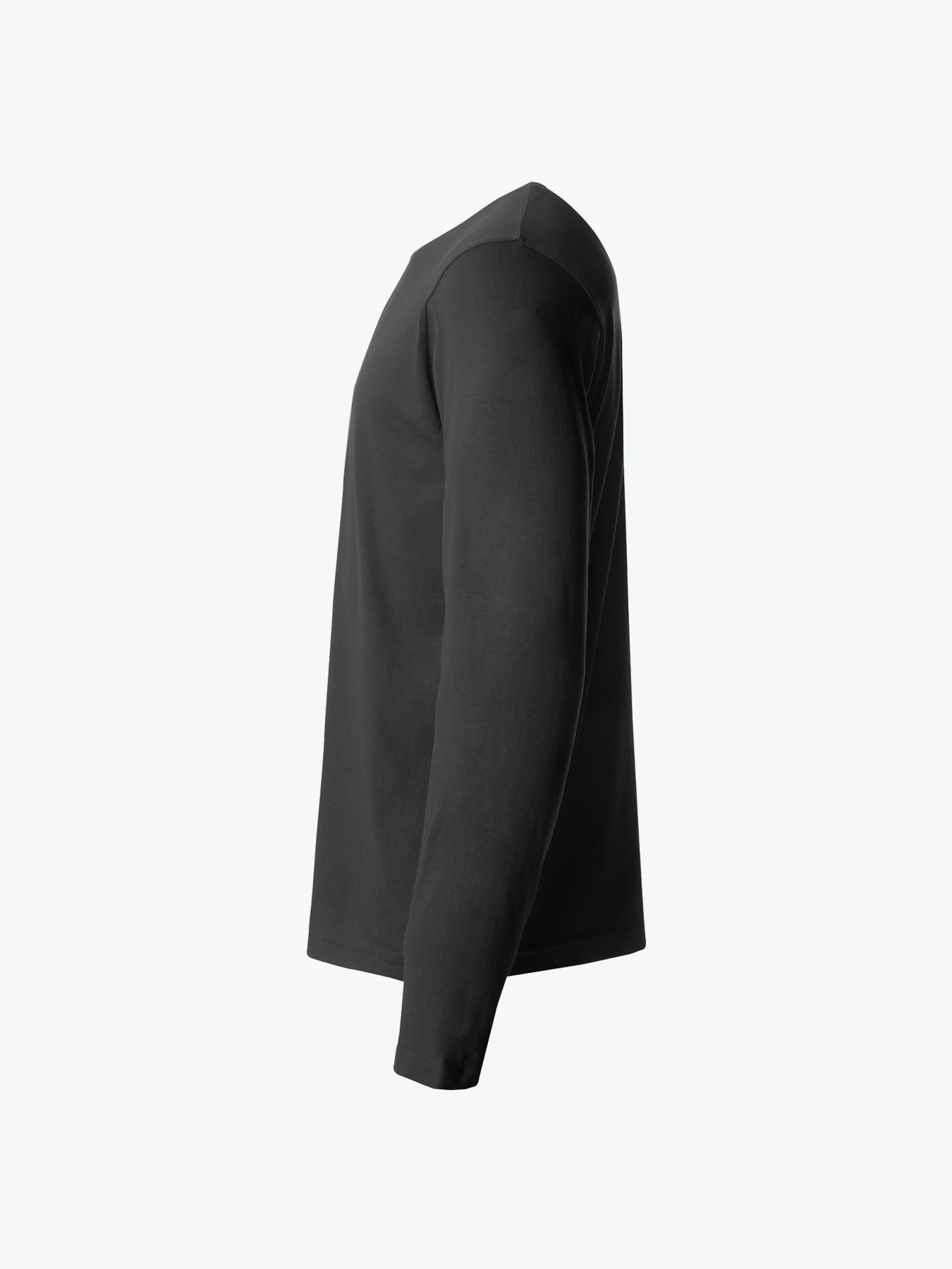 Clique Basic-T L/S - Zwart T-Shirt Clique