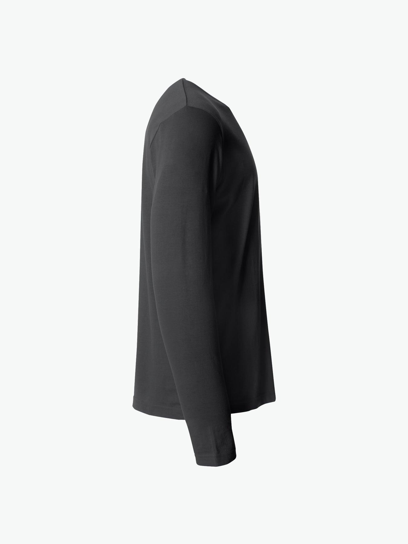 Clique Basic-T L/S - Zwart T-Shirt Clique