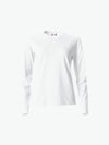 Clique Basic-T L/S Women - Wit T-Shirt Dames Clique XS