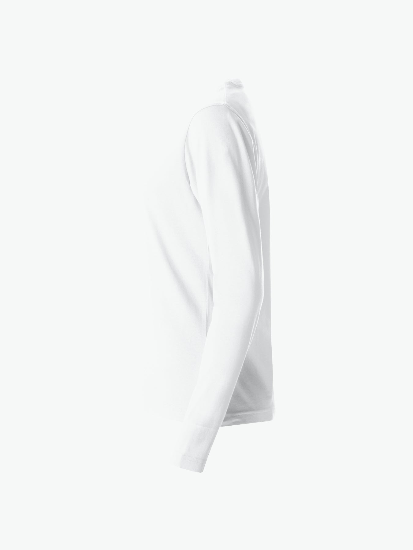 Clique Basic-T L/S Women - Wit T-Shirt Dames Clique