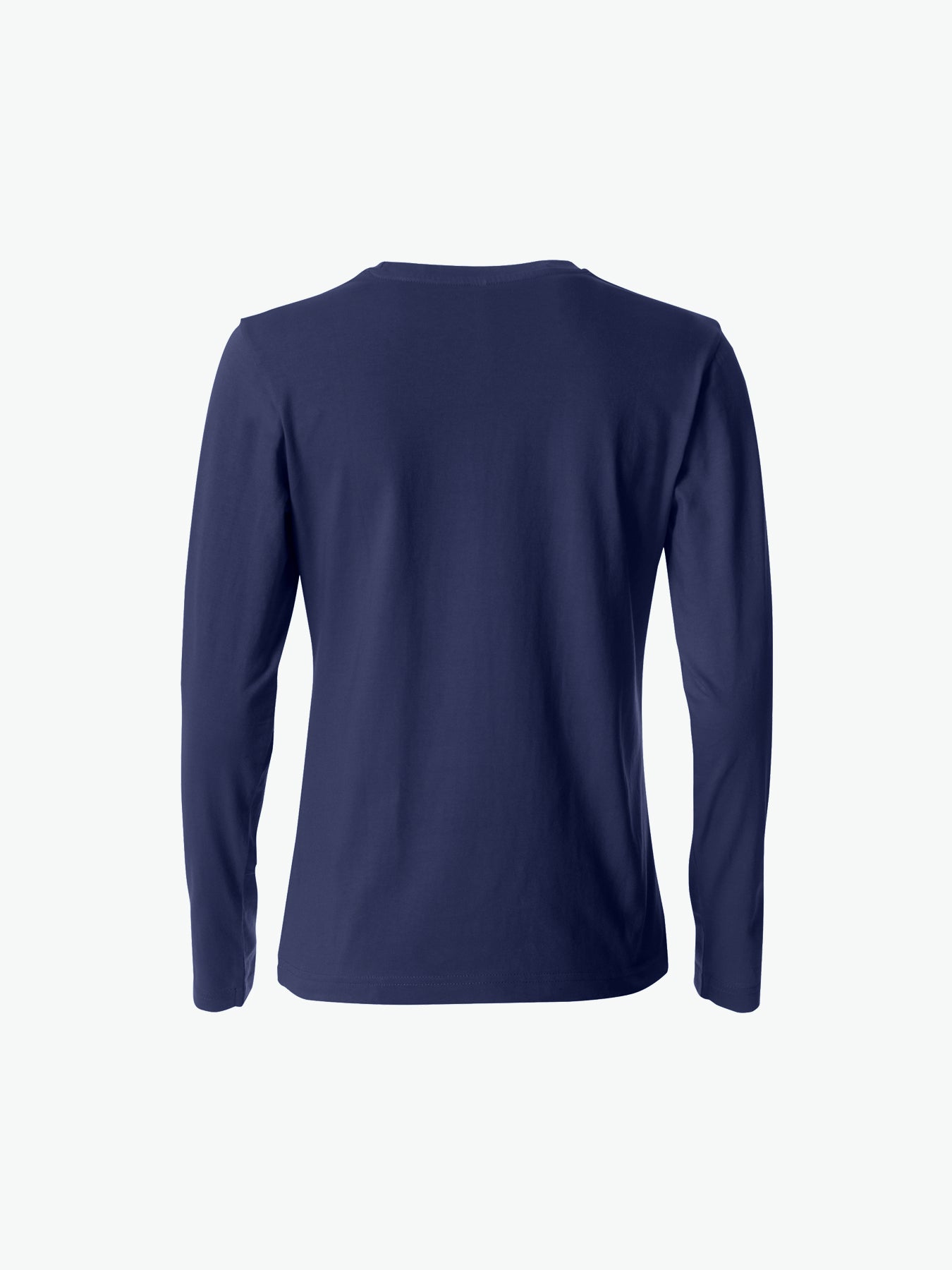 Clique Basic-T L/S Women - Dark Navy T-Shirt Dames Clique