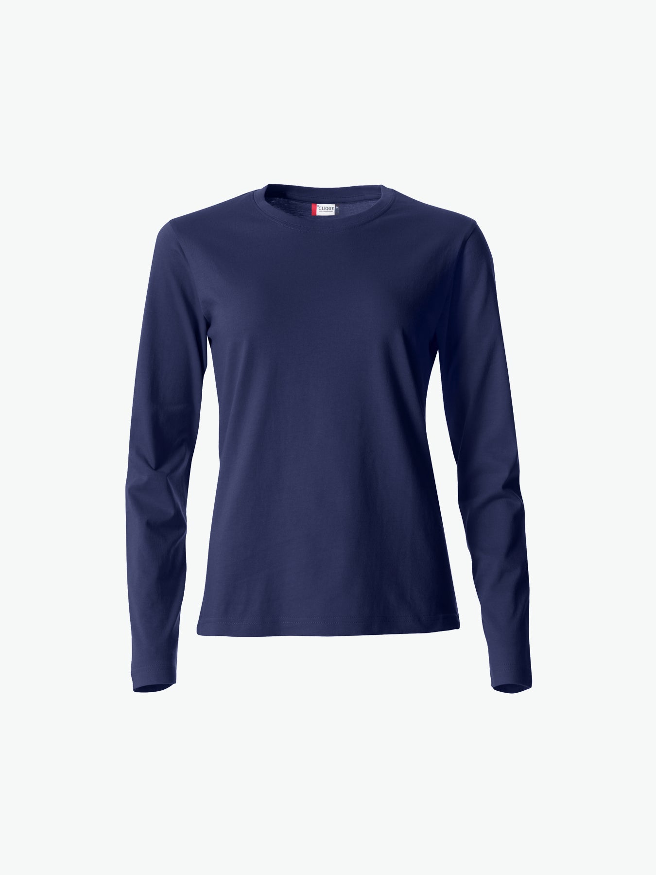 Clique Basic-T L/S Women - Dark Navy T-Shirt Dames Clique XS