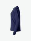 Clique Basic-T L/S Women - Dark Navy T-Shirt Dames Clique