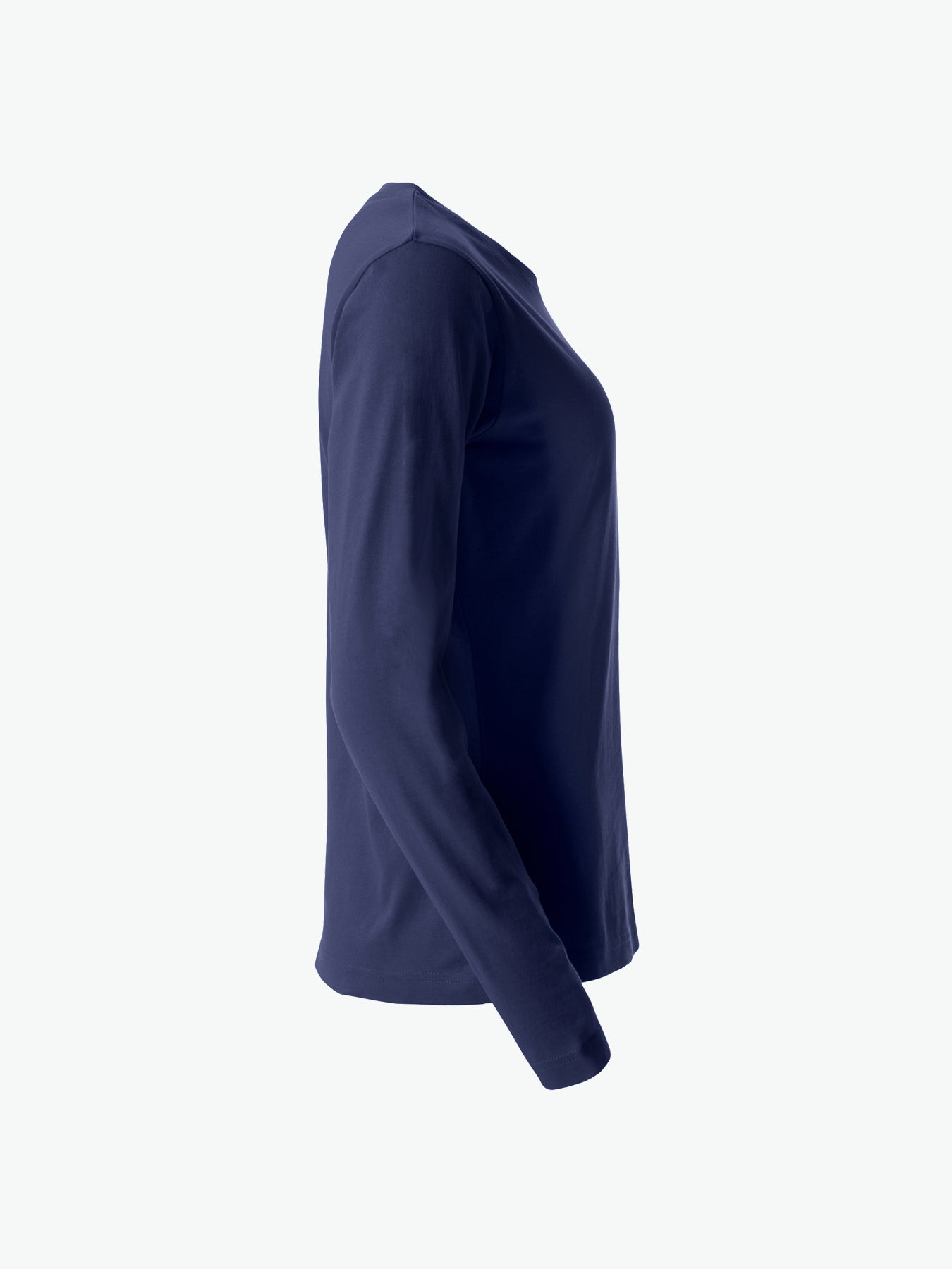 Clique Basic-T L/S Women - Dark Navy T-Shirt Dames Clique