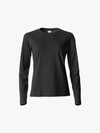 Clique Basic-T L/S Women - Zwart T-Shirt Dames Clique XS