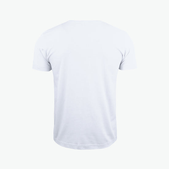 Clique Basic-T V-neck - Wit T-Shirt Clique