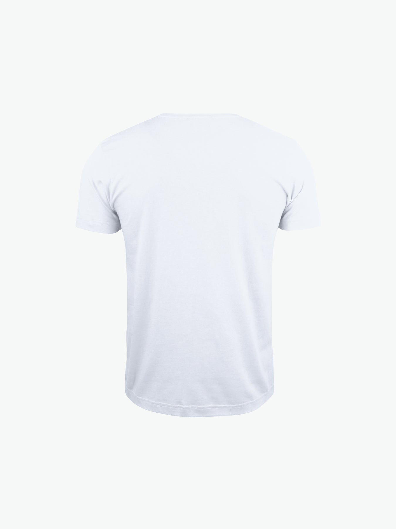 Clique Basic-T V-neck - Wit T-Shirt Clique