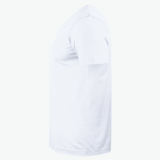Clique Basic-T V-neck - Wit T-Shirt Clique