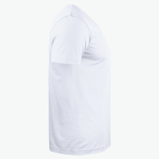 Clique Basic-T V-neck - Wit T-Shirt Clique